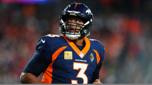 Denver Broncos QB Russell Wilson.